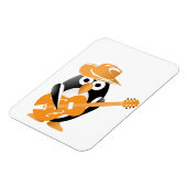 Magnet Flexible Guitariste pingouin (Côté Gauche)