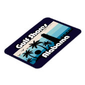 Magnet Flexible Gulf Shores Beach Alabama (Côté Gauche)