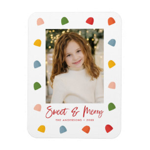 Magnet Flexible Gumdrops doux et merry Photo