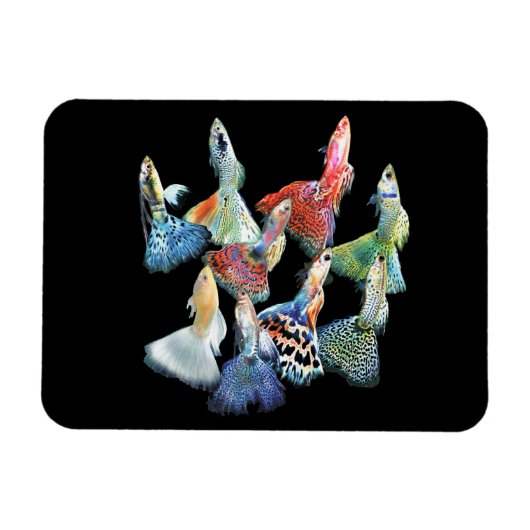 Magnet Flexible Guppies (Horizontal)