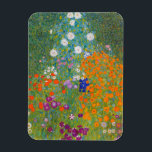 Magnet Flexible Gustav Klimt - Jardin des fleurs<br><div class="desc">Jardin aux fleurs - Gustav Klimt en 1905-1907</div>