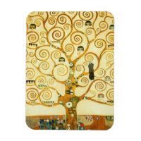 Gustav Klimt L'Arbre De Vie Art Nouveau Vintage