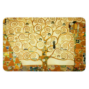 Magnet Flexible Gustav Klimt L'Arbre De Vie Art Nouveau Vintage