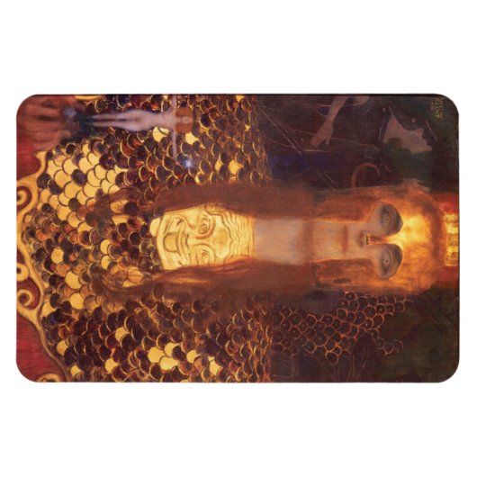 Magnet Flexible Gustav Klimt Minerva Pallas Athena (Horizontal)