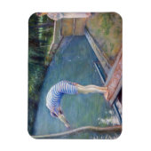 Magnet Flexible Gustave Caillebotte - Le Baigneur / Le Plongeur (Vertical)