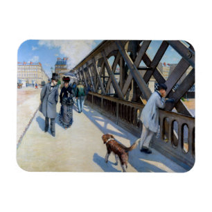 Magnet Flexible Gustave Caillebotte - Le Pont de l'Europe