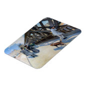 Magnet Flexible Gustave Caillebotte - Le Pont de l'Europe (Côté Gauche)