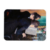 Magnet Flexible Gustave Caillebotte - Leçon de piano (Horizontal)