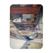 Magnet Flexible Gustave Caillebotte - Les Peintres De La Maison (Vertical)