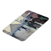 Magnet Flexible Gustave Caillebotte - Paris Street ; Jour de la pl (Côté Gauche)