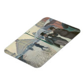 Magnet Flexible Gustave Caillebotte - Paris Street ; Rainy Day (Côté Gauche)