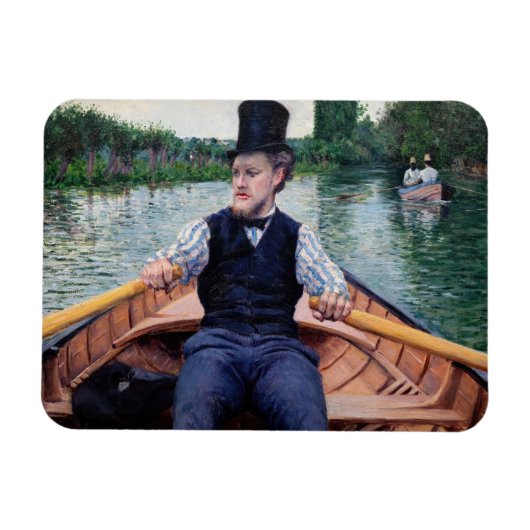 Magnet Flexible Gustave Caillebotte - Partie de bateau (Horizontal)