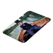 Magnet Flexible Gustave Caillebotte - Partie de bateau (Côté Gauche)