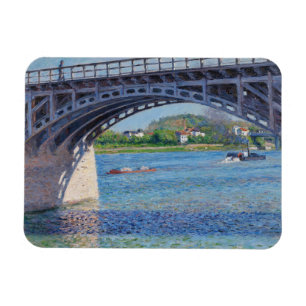 Magnet Flexible Gustave Caillebotte - Pont à Argenteuil et Seine