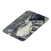 Magnet Flexible Gustave Caillebotte - Toits dans la neige (Côté Gauche)