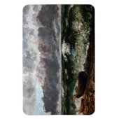 Magnet Flexible Gustave Courbet - La Mer Stormy / La Vague (Vertical)