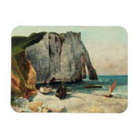 Gustave Courbet | Les falaises d'Etretat, le port