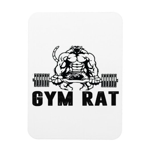 Magnet Flexible Gym Rat (Vertical)