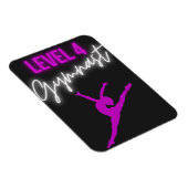 Magnet Flexible Gymnaste de niveau 4 (Côté Droit)