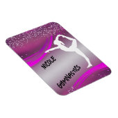 Magnet Flexible Gymnastique fille personnalisée (Côté Droit)