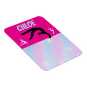 Magnet Flexible Gymnastique Purple Lilac Hot rose Bébé Blue Pastel (Côté Droit)