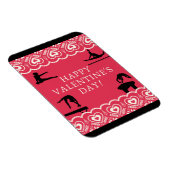 Magnet Flexible Gymnastique Saint Valentin (Côté Droit)