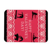 Magnet Flexible Gymnastique Saint Valentin (Horizontal)