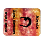 Magnet Flexible Gymnastique Xcel Bronze (Horizontal)