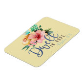 Magnet Flexible Habiter dans Hope Verse Floral (Côté Gauche)