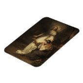 Magnet Flexible Hagar et l'Ange (par Carel Fabritius) (Côté Gauche)