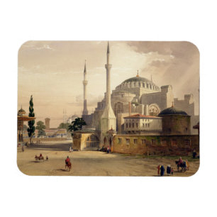 Magnet Flexible Haghia Sophia, plat 17 : vue extérieure du mosq