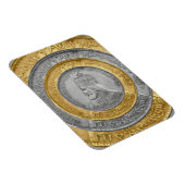 Magnet Flexible Haile Selassie Jah Rastafari Reggae Rasta Roots (Côté Droit)