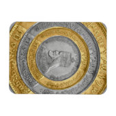 Magnet Flexible Haile Selassie Jah Rastafari Reggae Rasta Roots (Horizontal)