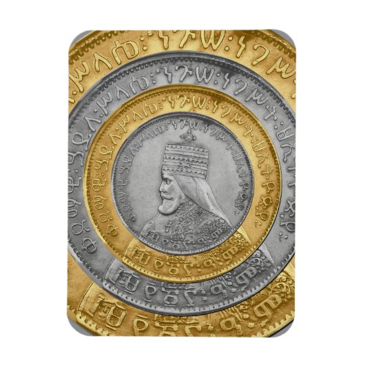 Magnet Flexible Haile Selassie Jah Rastafari Reggae Rasta Roots (Vertical)