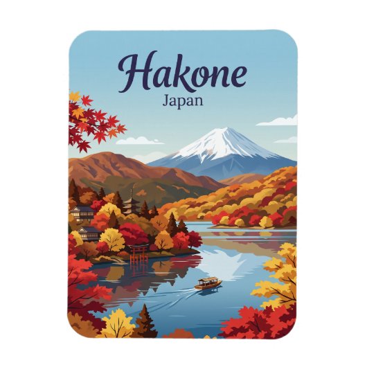 Magnet Flexible Hakone, Japon (Vertical)