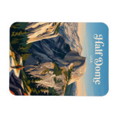 Magnet Flexible Half Dome Yosemite États-Unis (Horizontal)