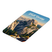 Magnet Flexible Half Dome Yosemite États-Unis (Côté Gauche)
