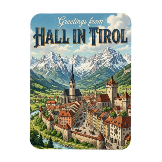 Magnet Flexible Hall en Tyrol Autriche (Vertical)