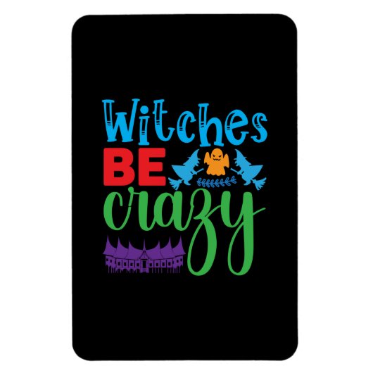 Magnet Flexible Halloween Be Crazy (Vertical)