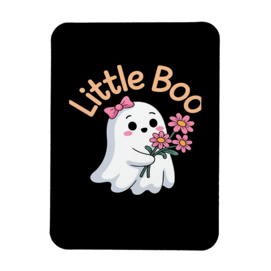 Magnet Flexible Halloween Boo Jolie Famille (Vertical)