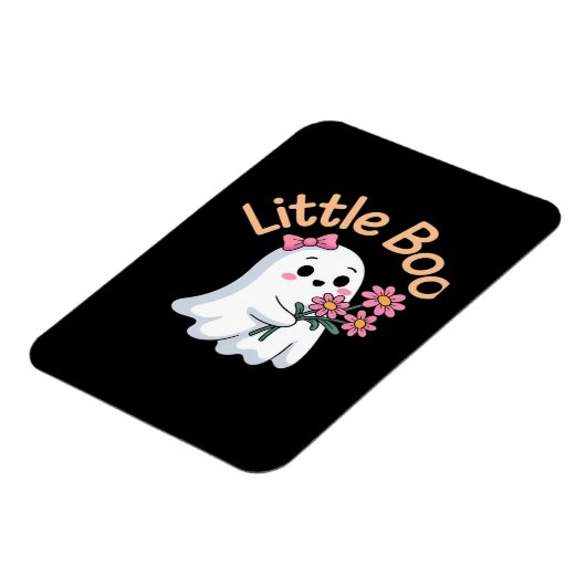 Magnet Flexible Halloween Boo Jolie Famille (Côté Gauche)