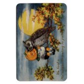 Magnet Flexible Halloween Citrouille Boy Owl Branche Arbre Lune Vi (Vertical)