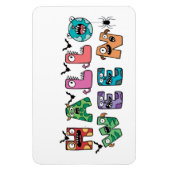 Magnet Flexible Halloween drôle (Vertical)