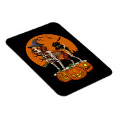 Magnet Flexible Halloween du chien beagle (Côté Droit)