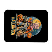 Magnet Flexible Halloween Et Chat (Horizontal)