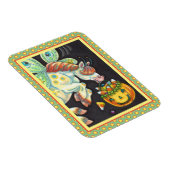 MAGNET FLEXIBLE HALLOWEEN FLYING HORSE CANDY CORN (Côté Droit)
