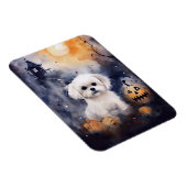 Magnet Flexible Halloween Maltais Avec Peur Citrouille (Côté Droit)