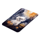 Magnet Flexible Halloween Maltais Avec Peur Citrouille (Côté Gauche)