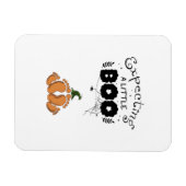 Magnet Flexible Halloween Maman Enceinte Future Maman Attendant Li (Horizontal)