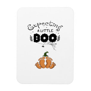 Magnet Flexible Halloween Maman Enceinte Future Maman Attendant Li